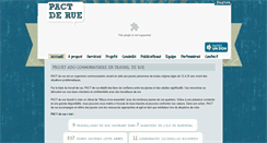 Desktop Screenshot of pactderue.org