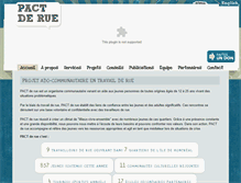Tablet Screenshot of pactderue.org